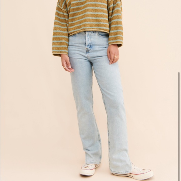 BDG Split-Ankle High-Rise Relaxed Straight Jean - Picture 4 of 10